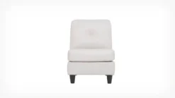 SOLO ARMLESS CHAIR -Cheap Chairs Shop 77480 10 1 chairs solo armless chair disco leather front 700x393 1