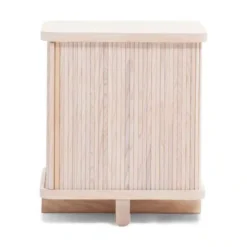 TAMBOUR SIDE TABLE