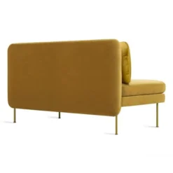 BLOKE 60″ ARMLESS SOFA 10 BLOKE 60″ ARMLESS SOFA -Cheap Chairs Shop bl1 narmsf oc back34 bloke armless sofa velvet ochre 700x700 1