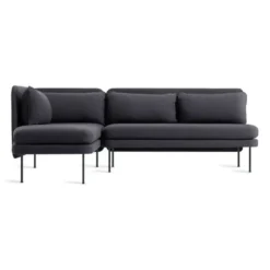 BLOKE ARMLESS SOFA WITH CHAISE 22 BLOKE ARMLESS SOFA WITH CHAISE -Cheap Chairs Shop bl1 lchnam bl bloke armless sofa w left chaise rostenkowski blue 700x700 1
