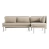 BLOKE ARMLESS SOFA WITH CHAISE