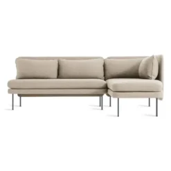 BLOKE ARMLESS SOFA WITH CHAISE