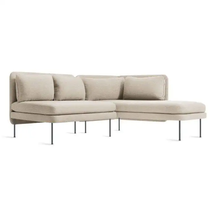 BLOKE ARMLESS SOFA WITH CHAISE 4 BLOKE ARMLESS SOFA WITH CHAISE - Image 4