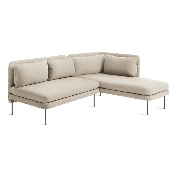 BLOKE ARMLESS SOFA WITH CHAISE 3 BLOKE ARMLESS SOFA WITH CHAISE - Image 3