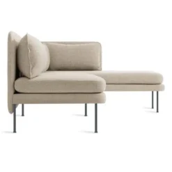 BLOKE ARMLESS SOFA WITH CHAISE 19 BLOKE ARMLESS SOFA WITH CHAISE -Cheap Chairs Shop bl1 rchnam st side bloke armless sofa w right chaise tait stone 700x700 1