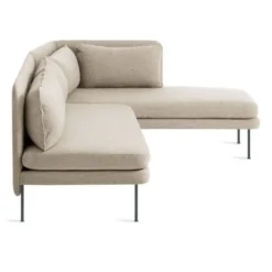 BLOKE ARMLESS SOFA WITH CHAISE 20 BLOKE ARMLESS SOFA WITH CHAISE -Cheap Chairs Shop bl1 rchnam st sidehigh bloke armless sofa w right chaise tait stone 700x700 1