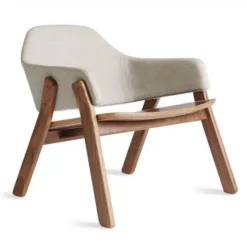 CLUTCH LOUNGE CHAIR -Cheap Chairs Shop cc1 lngwal gy 34 clutch lounge chair edwards light grey walnut 1 700x700 1