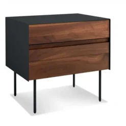 CLAD NIGHTSTAND -Cheap Chairs Shop cd1 ntdstd wl clad nightstand walnut oblivion 34 high.2x 3 700x700 1