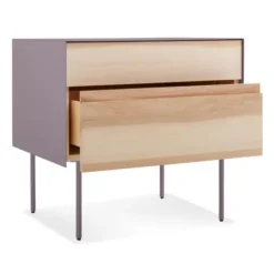 CLAD NIGHTSTAND -Cheap Chairs Shop cd1 ntdstd oy 34open clad nightstand hickory oyster 700x700 1