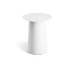 CIRCULA TALL SIDE TABLE -Cheap Chairs Shop ci1 talsid wh fronthigh circula tall side table white 700x700 1