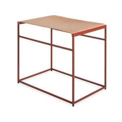 COMMON LEATHER STOOL -Cheap Chairs Shop cm1 stlday rd 34 high common stool flw red day leather 1 700x700 1