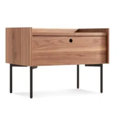 PEEK NIGHTSTAND -Cheap Chairs Shop ek1 ntstnd wl 34 peek nightstand rustic walnut 700x700 1