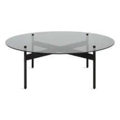 FLUME ROUND COFFEE TABLE -Cheap Chairs Shop fm1 rndtbl bk 34 high flume round coffee table 700x700 1
