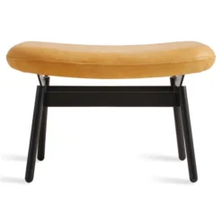 FIELD LEATHER OTTOMAN