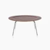 Eames Molded Plywood Coffee Table Metal Base