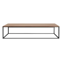 MINIMALISTA LARGE COFFEE TABLE -Cheap Chairs Shop mn1 lcofbk wl minimalista large coffee table black walnut 700x700 1