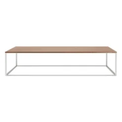 MINIMALISTA LARGE COFFEE TABLE -Cheap Chairs Shop mn1 lcofss wl minimalista large coffee table stainless steel walnut 700x700 1
