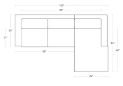 NEW STANDARD LEATHER SOFA W/ CHAISE 11 NEW STANDARD LEATHER SOFA W/ CHAISE -Cheap Chairs Shop newchaise2 700x488 1