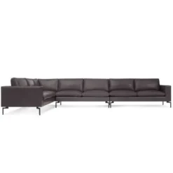 NEW STANDARD LEATHER SECTIONAL SOFA – LARGE