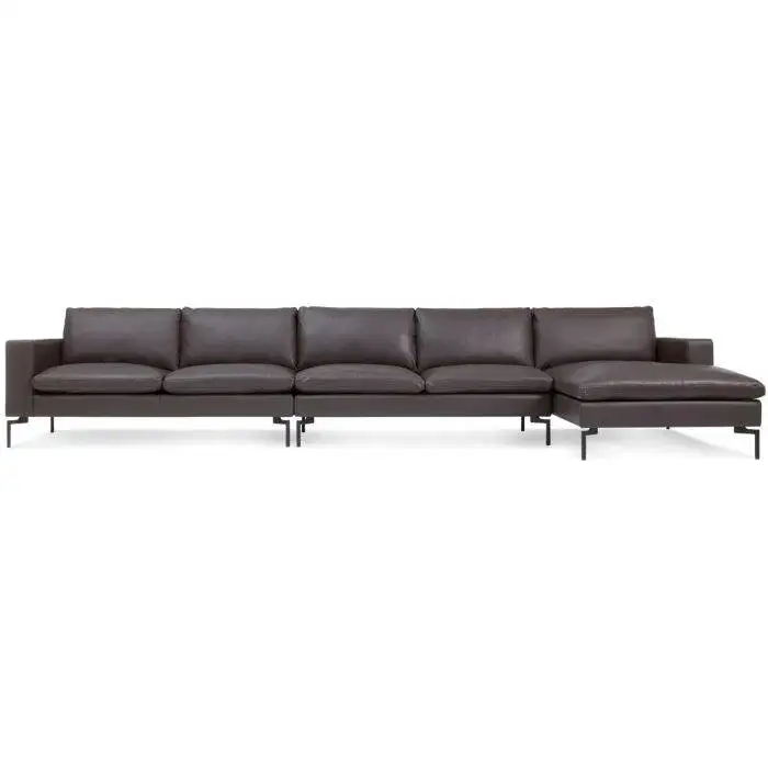 NEW STANDARD LEATHER SECTIONAL SOFA – MEDIUM 3 NEW STANDARD LEATHER SECTIONAL SOFA – MEDIUM - Image 3