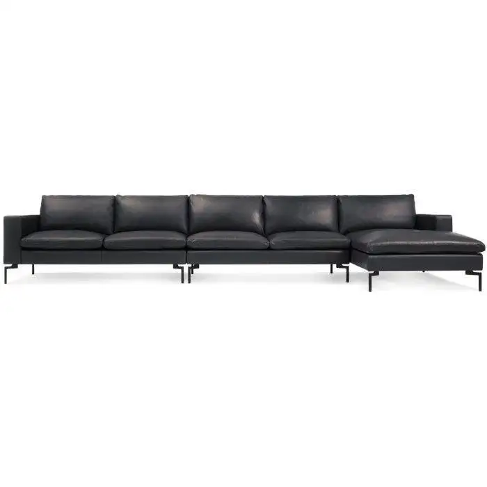 NEW STANDARD LEATHER SECTIONAL SOFA – MEDIUM 5 NEW STANDARD LEATHER SECTIONAL SOFA – MEDIUM - Image 5
