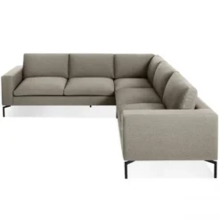 NEW STANDARD SECTIONAL SOFA – SMALL -Cheap Chairs Shop ns1 secbkc bk high new standard left sectional sofa small sanford black 700x700 1