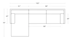 SUNDAY SOFA W/ CHAISE 5 SUNDAY SOFA W/ CHAISE -Cheap Chairs Shop pp 700x404 1