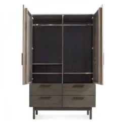 SHALE WARDROBE -Cheap Chairs Shop sh1 wardrb sk open empty 2 ipad 2 700x700 1