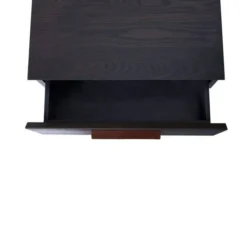 SHALE BEDSIDE TABLE -Cheap Chairs Shop shale modern nightstand open smoke 700x700 1