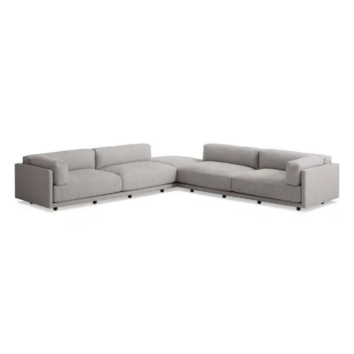 SUNDAY BACKLESS L SECTIONAL SOFA 6 SUNDAY BACKLESS L SECTIONAL SOFA - Image 6