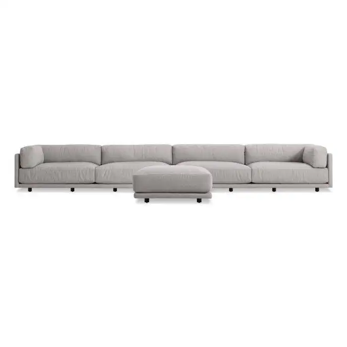 SUNDAY BACKLESS L SECTIONAL SOFA 3 SUNDAY BACKLESS L SECTIONAL SOFA - Image 3