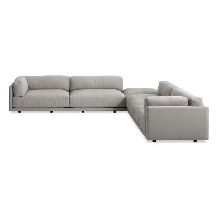 SUNDAY BACKLESS L SECTIONAL SOFA 4 SUNDAY BACKLESS L SECTIONAL SOFA - Image 4