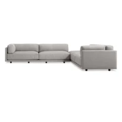 SUNDAY BACKLESS L SECTIONAL SOFA