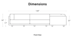 SUNDAY BACKLESS L SECTIONAL SOFA 14 SUNDAY BACKLESS L SECTIONAL SOFA -Cheap Chairs Shop sunday 700x371 1